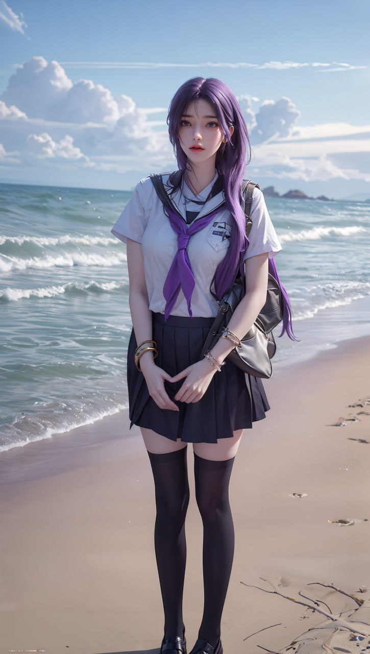 然而